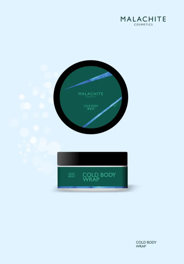 Įvyniojimo kremas kūnui MALACHITE COSMETICS "Cold wrap", 200ml.