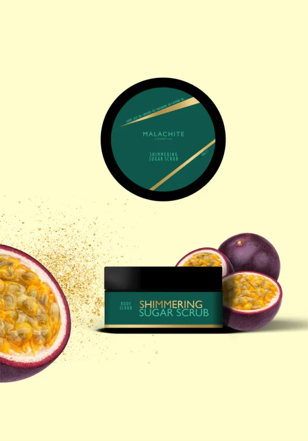 Kūno šveitiklis MALACHITE COSMETICS "Shine Bright", 300gr.
