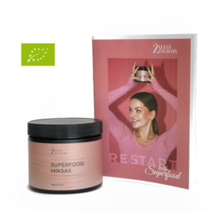 Žalias žingsnis Superfood mix + ,,Restart” programa
