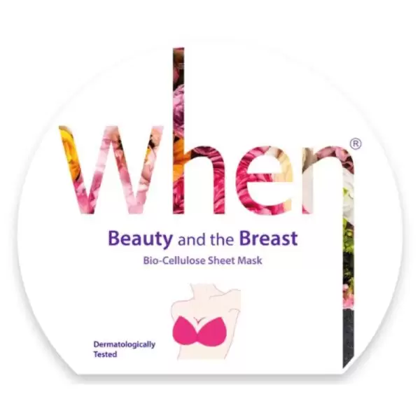 When® bioceliuliozinė lakštinė krūtinės kaukė