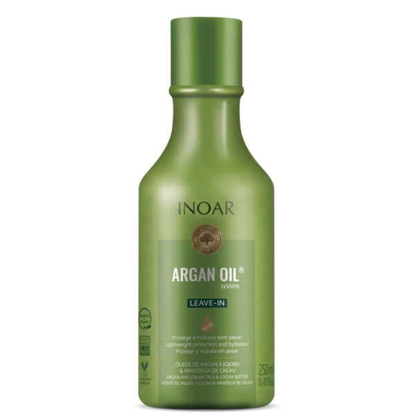 INOAR Argan Oil Leave-in - nenuplaunamas balzamas su argano aliejumi 250 ml