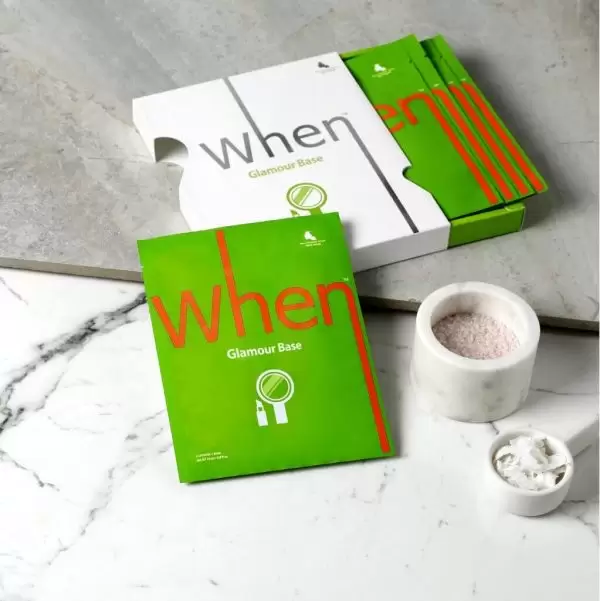 When® Glamour stangrinančios bioceliuliozinės lakštinės kaukės, 4 vnt. - Image 2