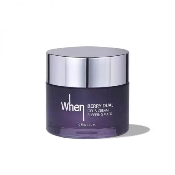 When® Berry Dual Gel & Cream miego kaukė nuo senėjimo 30ml