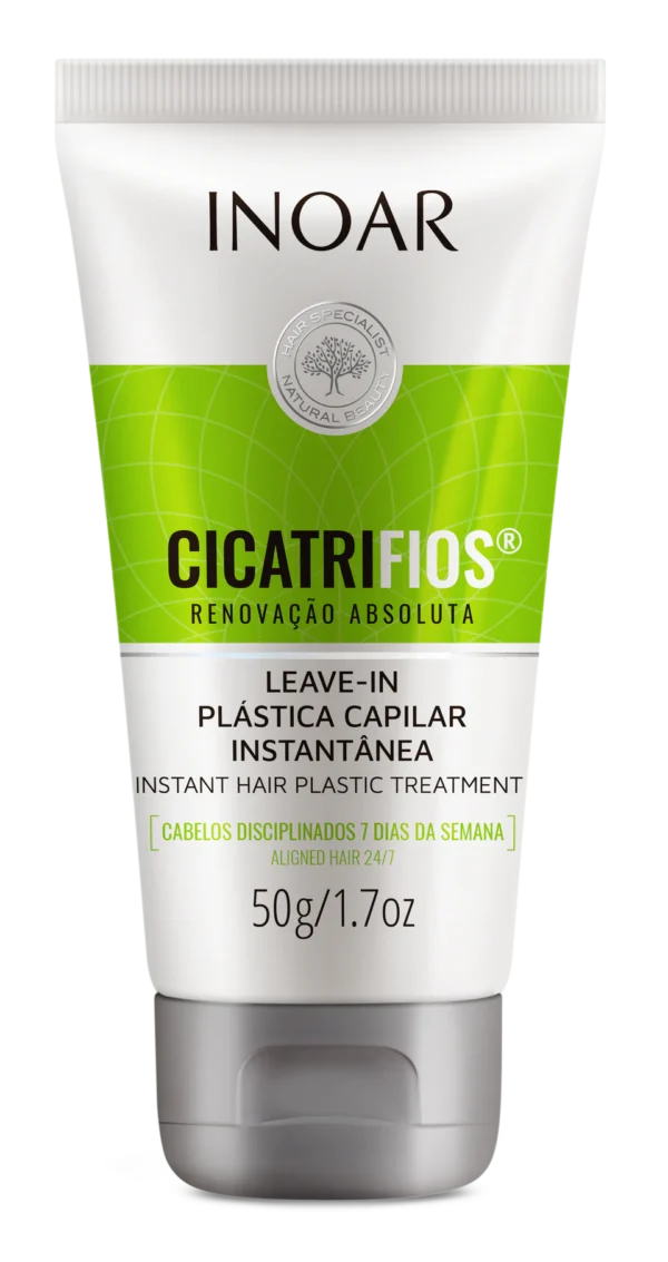 INOAR CicatriFios Leav-In - nenuskalaujamas balzamas apsaugantis nuo karščio 50 ml