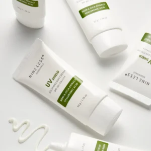 NINE LESS [Essentials] UV Shield Soothing Sun Cream - veido kremas apsaugantis nuo saulės SPF 50+ 50 g