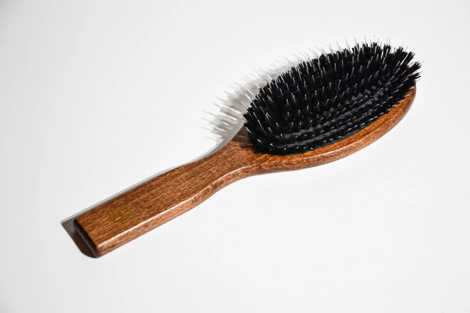 BELOSA plaukų šepetys su natūraliais šereliais 11R - Image 3