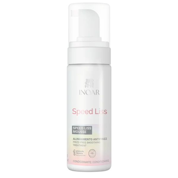 INOAR Speed Liss Mouse - plaukus glotninančios putos 150 ml